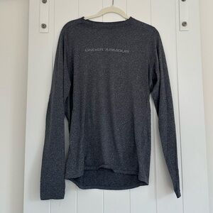 Under Armour Charcoal Heather Long Sleeve Top